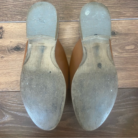 Indigo Tan Mules with Classic Slip-On Design - Picture 2 of 5